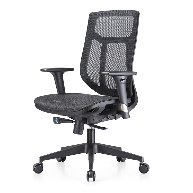 China Factory Nylon Back Mesh Office Chair with BIFMA Base