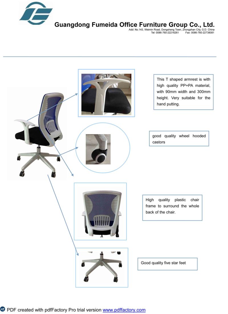 2015 New Staff Ergonomic Office Chair Swivel Chair