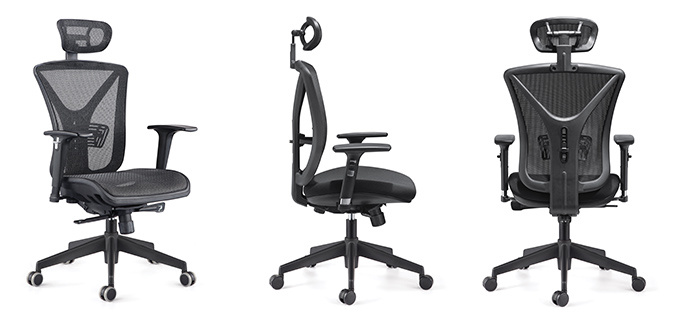 Best Seller Unique Design Mesh Executive Manager Office Chair with Headrest