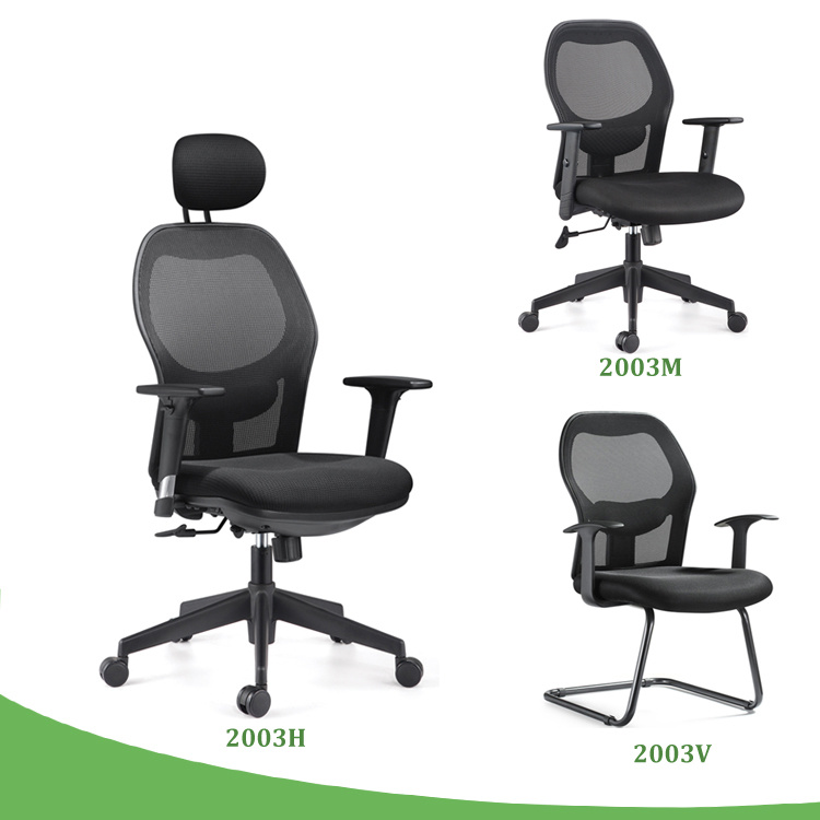 High Back Executive Office Mesh Chair with Nylon Base