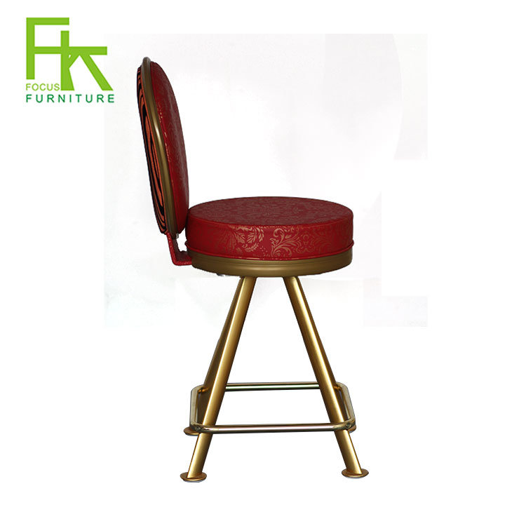 Luxury Style Red Color Modern PU Leather Gaming Chair Casino Chair