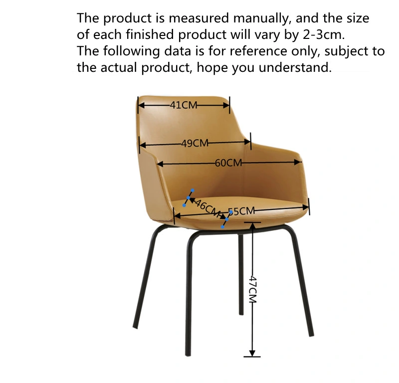 Popular Modern Office Chair for Reception Computer with Armrest