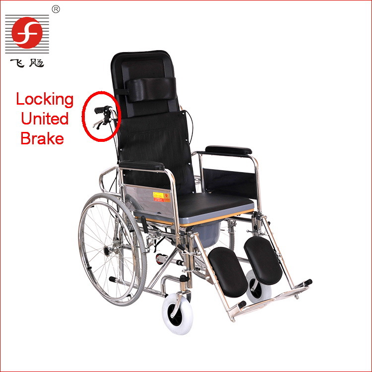 Chinese Manufacturer Luxury Manual Wheelchair for Disabled