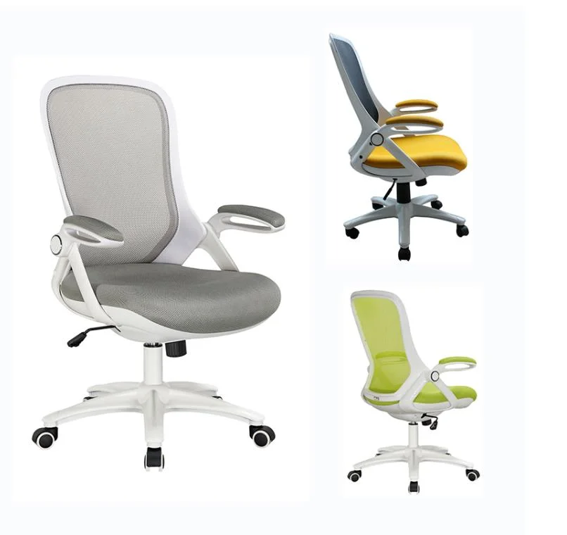 Ergonomic Executive Office Chair with Flip-up Armrest