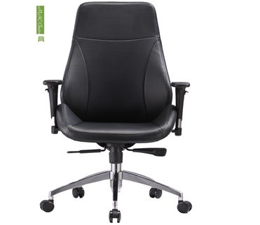 Italian Design Ergonomic Black Swivel Manager Leather Rocking Office Chair