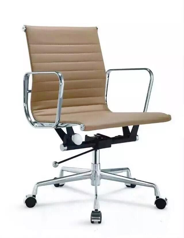 High Back Genuine Leather Office Swivel Chair Eames Office Chair