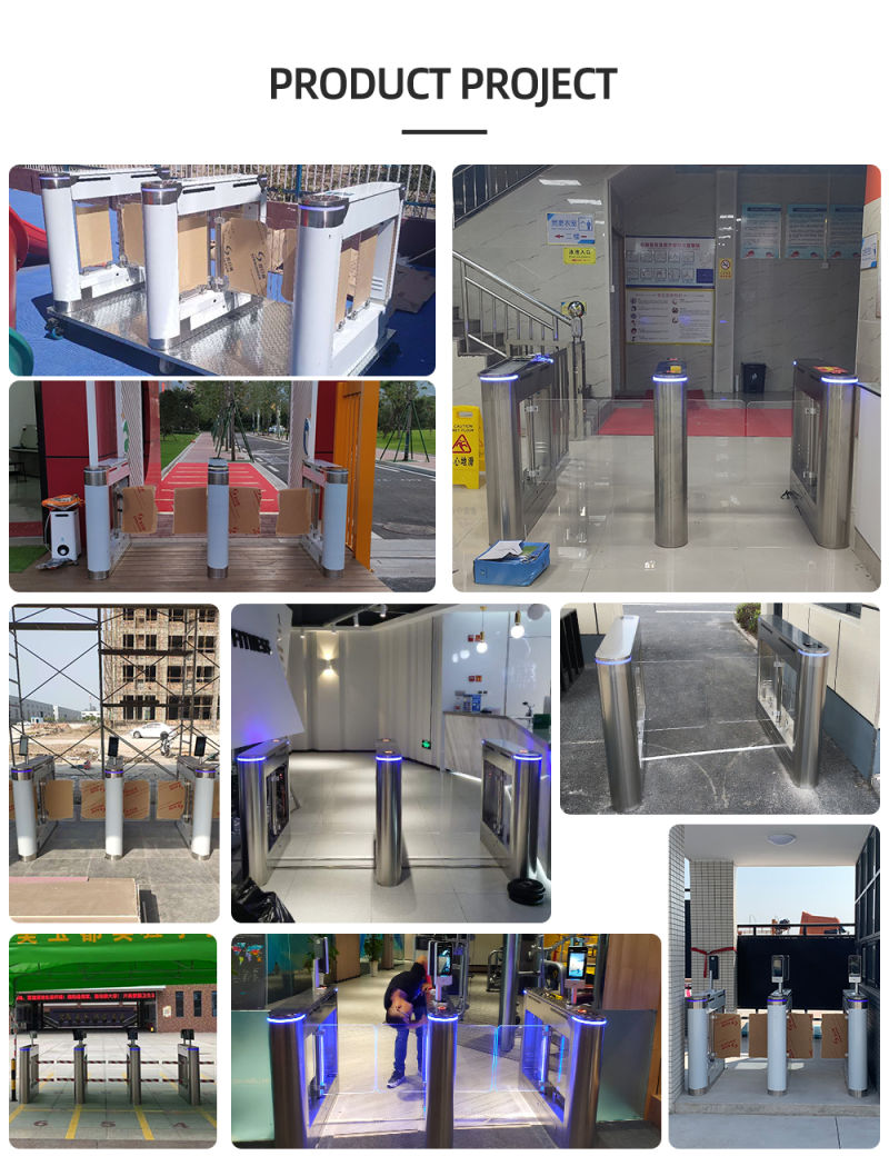 Bi Directional Swing Turnstile Barrier for Road Safety