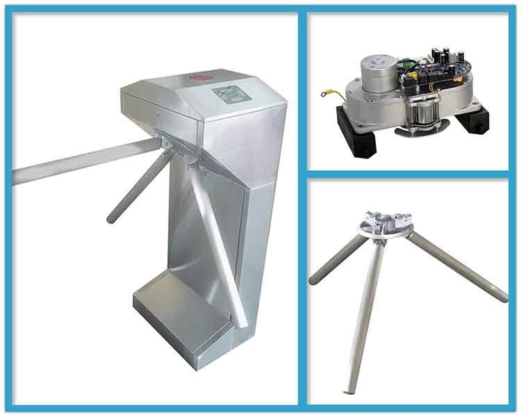 Single Directional Bi-Directional Brushless DC Motor Turnstile