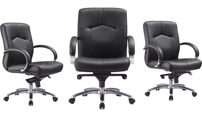 Modern Computer Ergonomic Swivel Meeting PU Leather Office Chair