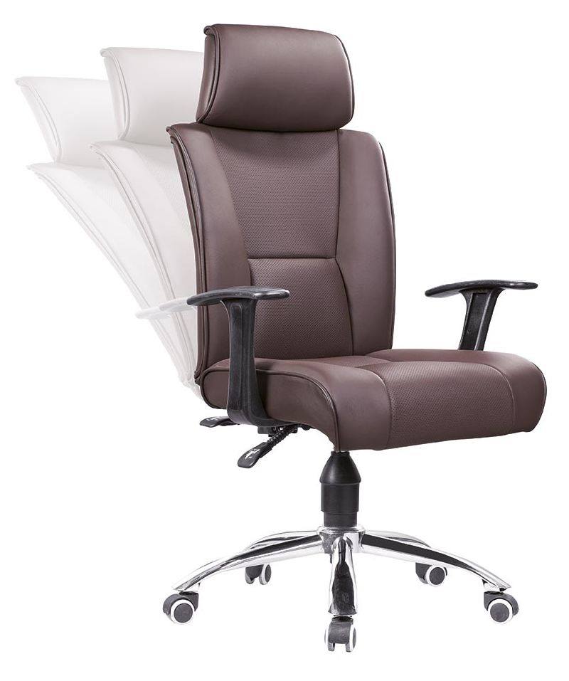Multifuctional High Back Swviel Leather Executive Boss Office Chair (HF-A1543)