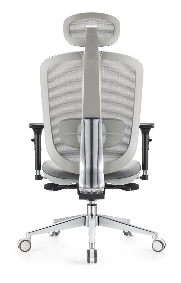 Luxury Multi-Functional Mesh Swivel Executive Chair with Adjustable Lumbar Support