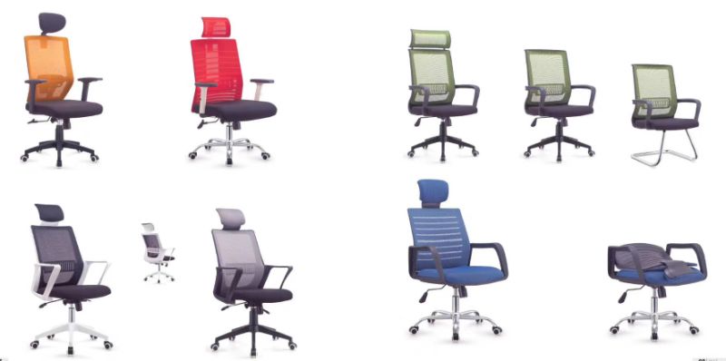 Guangdong Manager Boss Chair Back Swivel Colorful Office Mesh Chair Office Chair