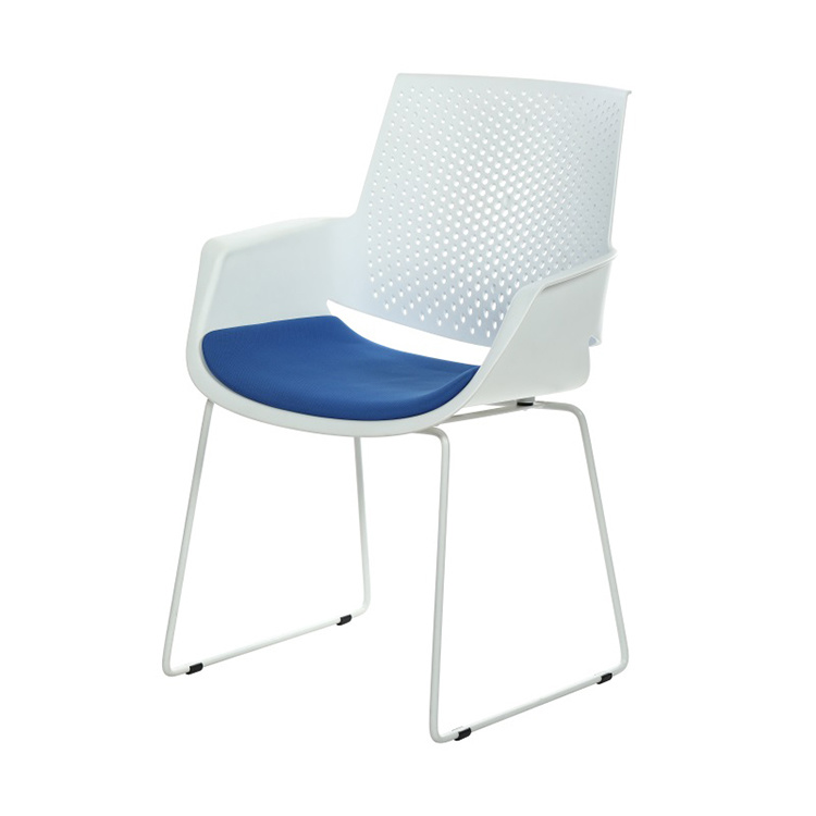 Modern PP Plastic Chair Office Furniture Metal Legs Office Chair