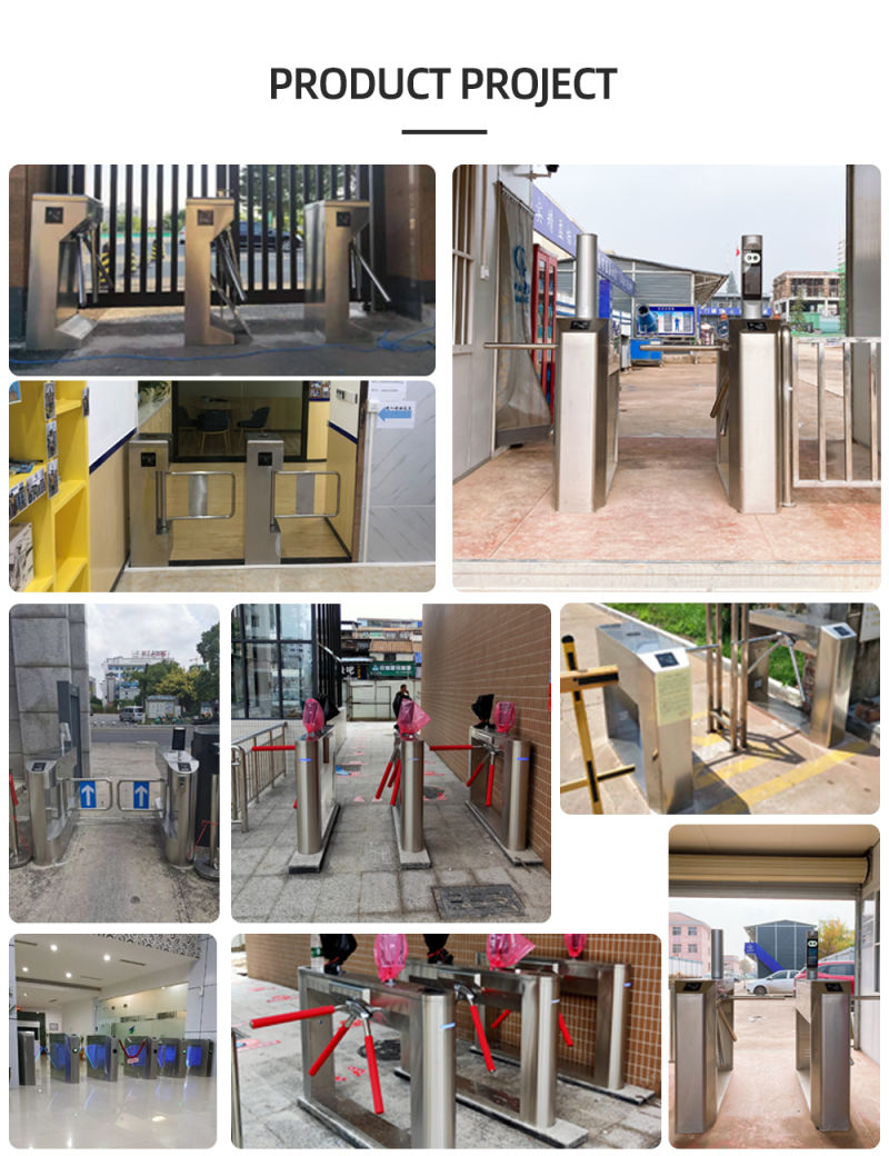 Bi-Directional Passing Access Control Tripod Turnstile Gate