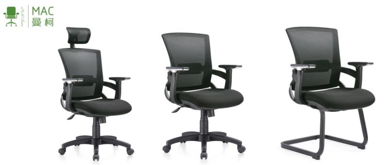 Newest Design Executive High Back Office Mesh Chair with Headrest