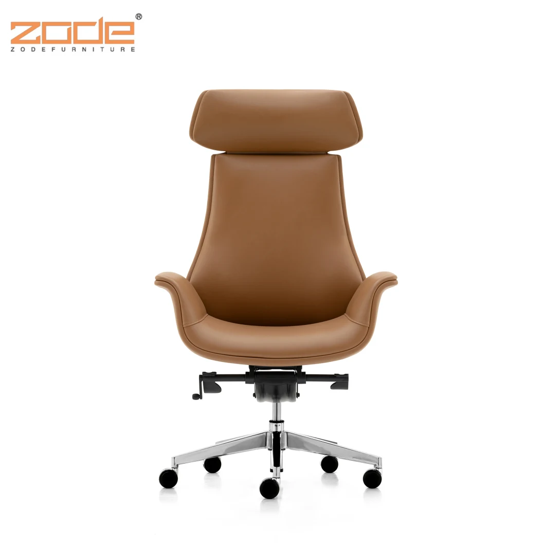 Modern Luxury Boss Swivel Revolving Manager PU Leather Executive Chair