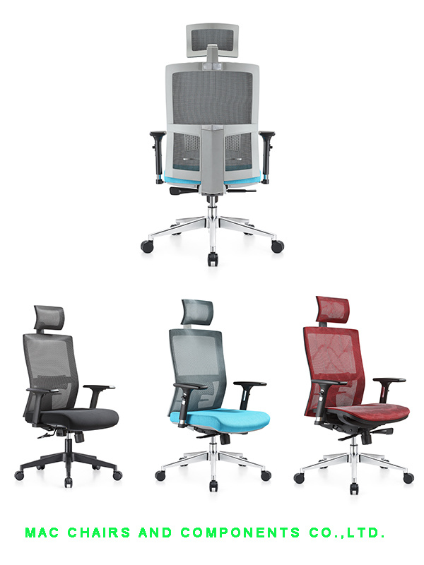 2020 Mac Company Adjustable Back Lumber Support Executive Mesh Revolving Office Chair