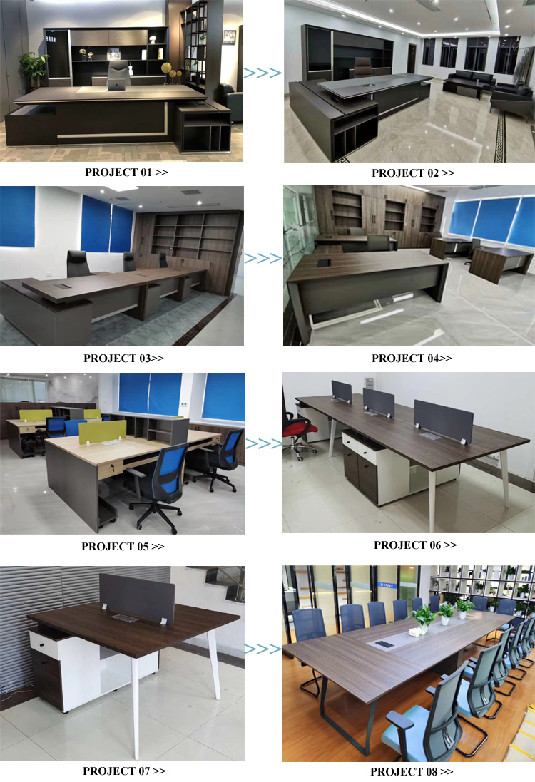 Luxury Writing Desk Office Furniture Manufacturer Large Executive Fancy Office Desk