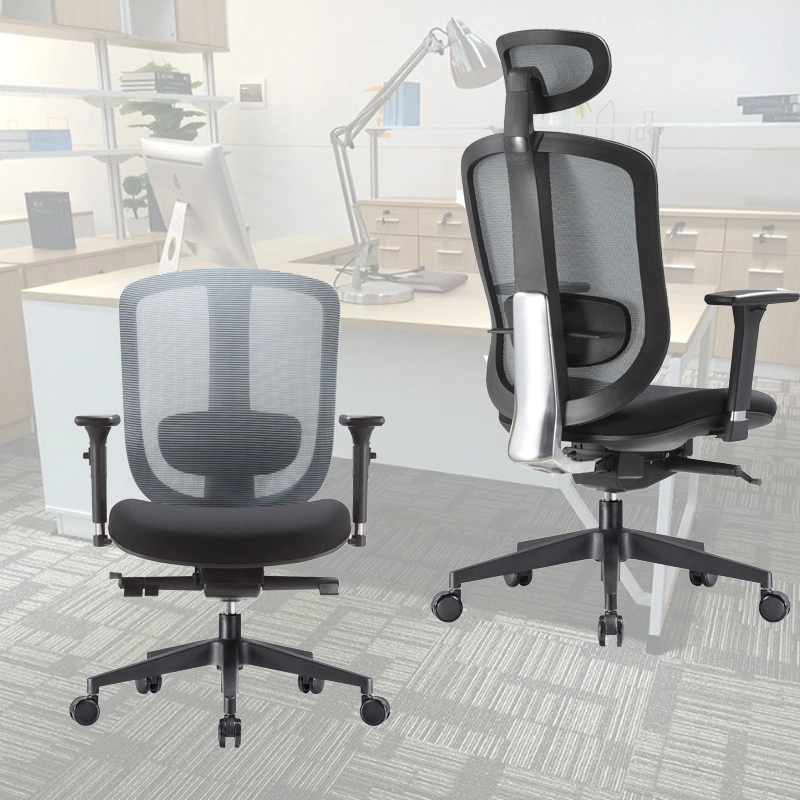 Luxus Verstellbare Rücken Drehbar Multi-Funktionale Ergonomische Mesh Bürostühle