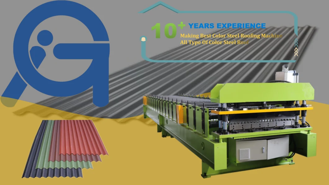 Corrugated Roof Sheet Machine Roof Sheet Roll Forming Machine Steel Corrugated Roof Roll Forming Machine