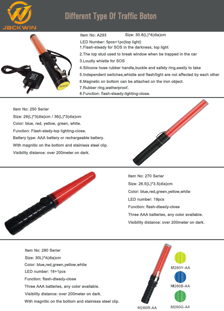 LED Traffic Wand LED Traffic Control Wand Traffic Light Wand Rechargeable Traffic Wand Light