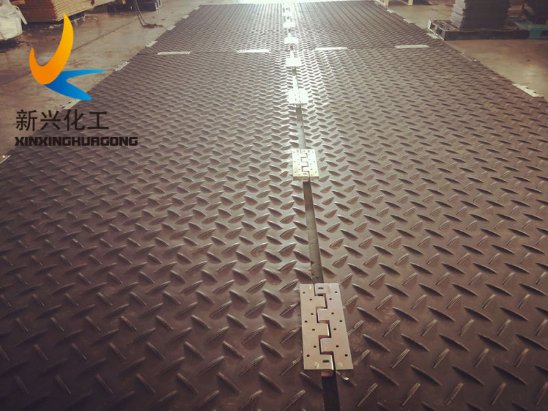 HDPE UHMWPE Skid Steer Ground Protection Mats Temporary Road Mats