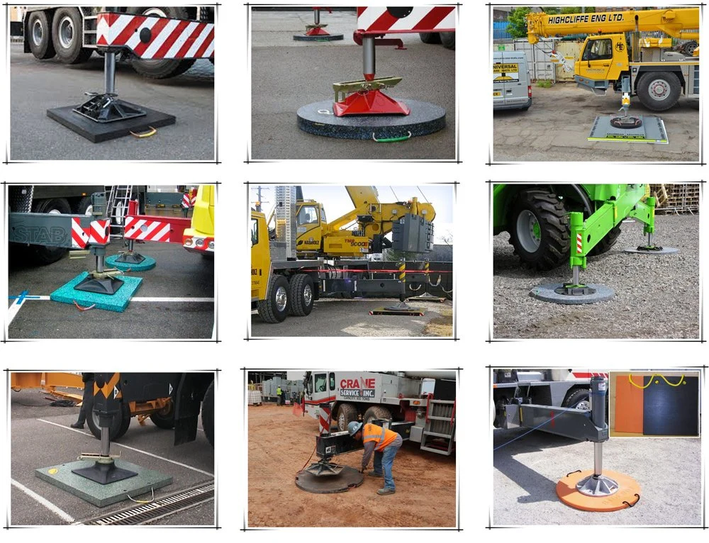 UV-Protection UHMWPE Crane Pad HDPE Outrigger Pads and Crane Pad