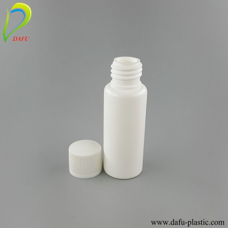 Plastic Packaging HDPE 18ml Small Liquid Plastic Syrup Bottle