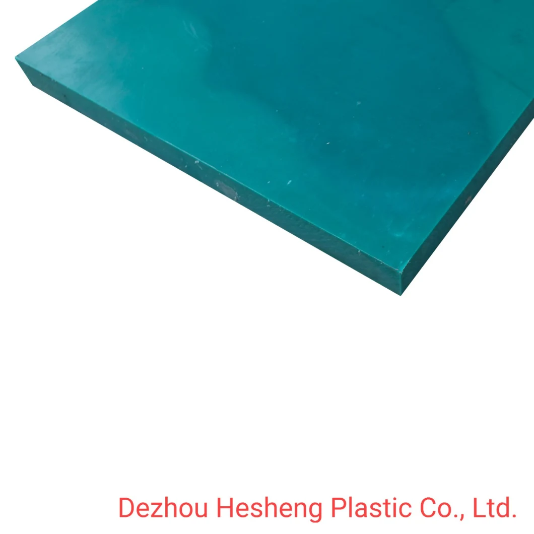 Blue Wear Resisting Ultra High Molecular Weight Polyethylene UHMW-PE or UHMWPE Polyethylene Wear Plate