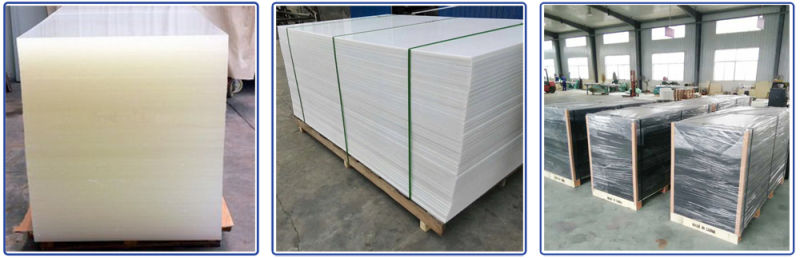 White UHMW PE Plate for Recycled Plastic PE Plate Easy to Install