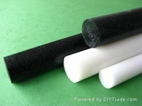 POM Rod, POM Bar, Derlin Bar, Derlin Rod with White, Black Color (3A6002)