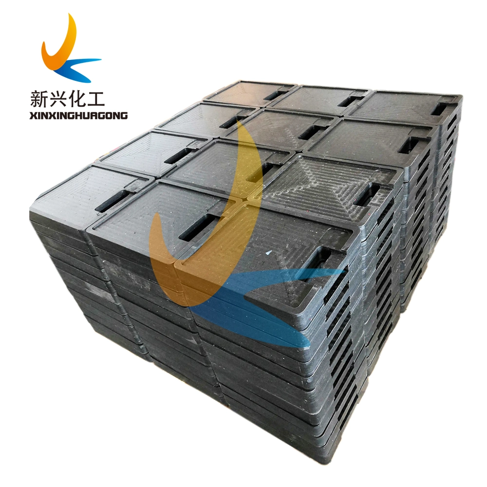 2020 UHMWPE/HDPE Stabiliser Foot Pad/ Safe Crane Outrigger Pad