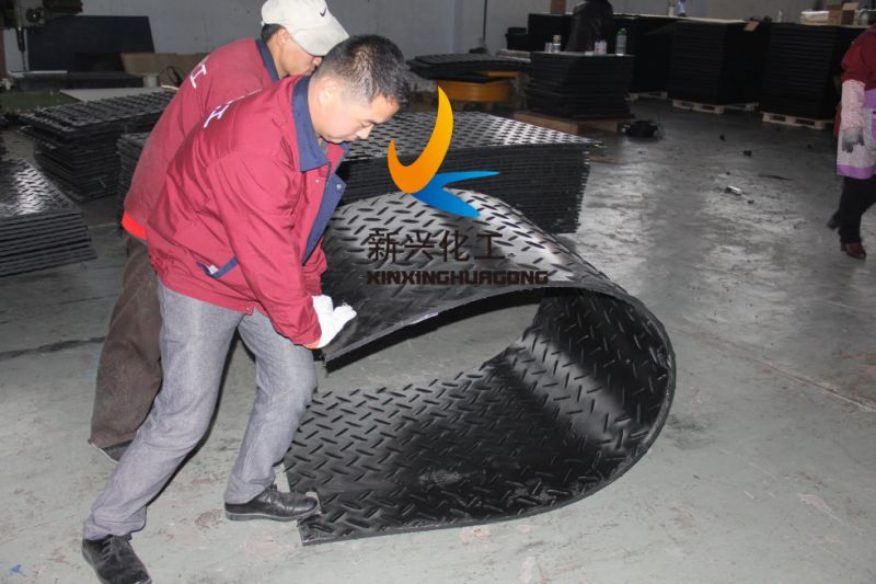 Environmentally Friendly 100% Recyclable HDPE Temporary Access Ground Protection Mat