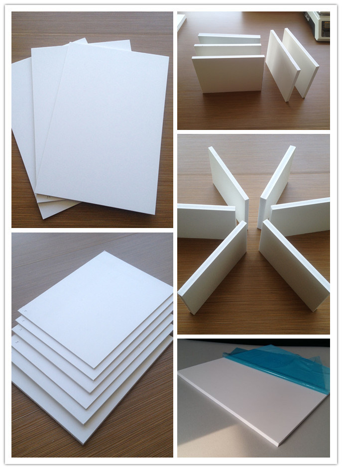 High Density PVC Rigid Celuka Foam Board for Kitchen Cabinets