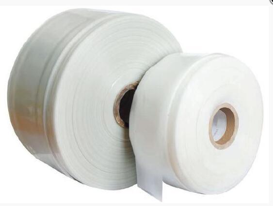 HDPE LDPE Poly Tubing Roll Polythene Layflat Film Vest Carrier Clear Bags Frosted Plastic