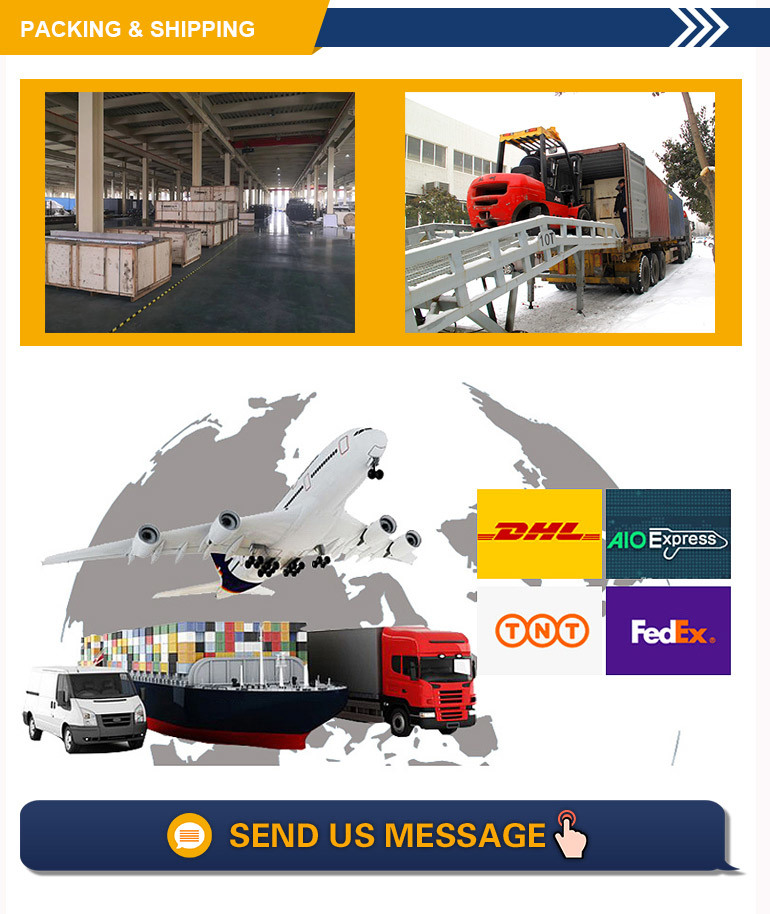 10m Hydraulic Cargo Lifting Platform/ Guide Rail Chain Lift