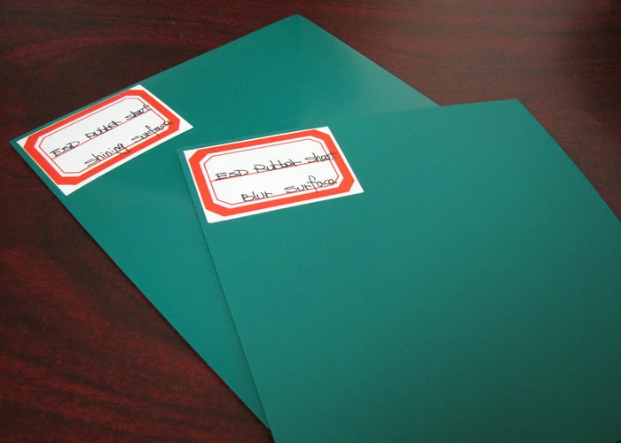 Green, Grey, Blue Antistatic Rubber Sheet, ESD Rubber Sheet, Antistatic Table, ESD Table (3A5010)