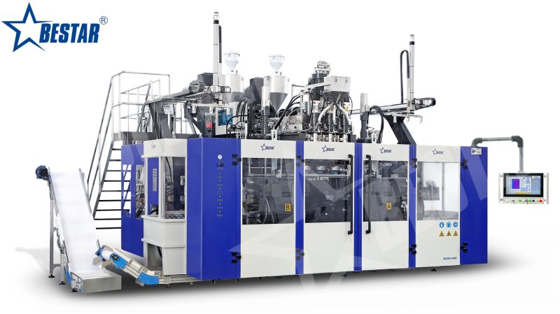 B20d-900 Bestar Automatic Plastic Molding Machine for HDPE PP