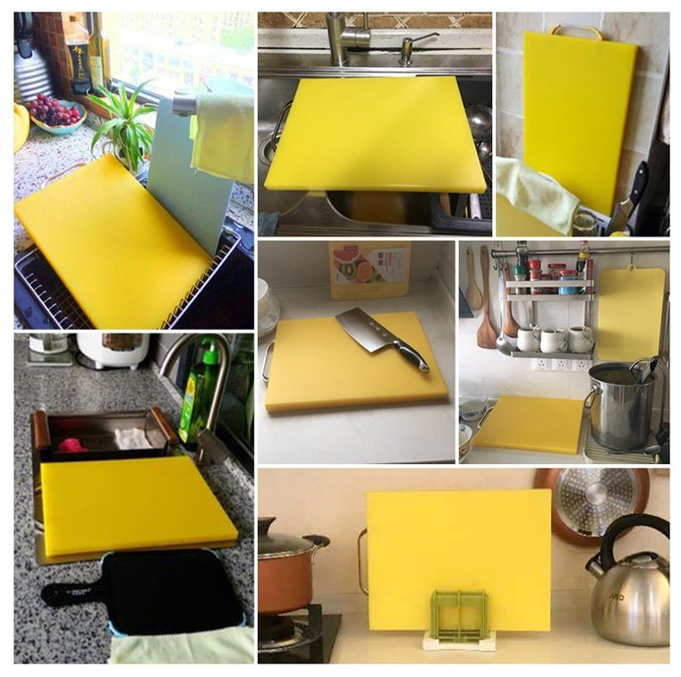 Safety and Durable PE/PP/HDPE Plastic Cutting/Chopping Board for Home