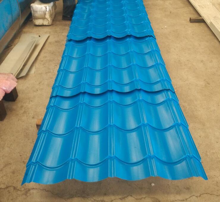 26 Gauge Color Coated Trapezoidal Roofing Sheet/PPGI Steel Sheet