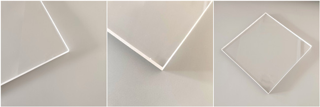 Supply 100% Virgin 3mm Opal White Polystyrene Sheet 4FT X 8FT