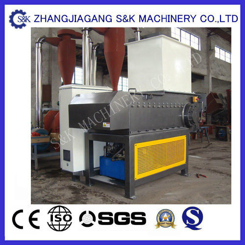 Single Shaft Plastic Crusher for Hard Plastic and Rubber and Cable