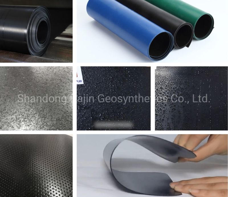 Wholesale Aquaponics Ponds Aquaculture Waterproof Membrane Liner HDPE Sheet Geomembrane