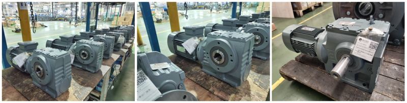 Solid Hollow Shaft Cast Iron Gear Reducer