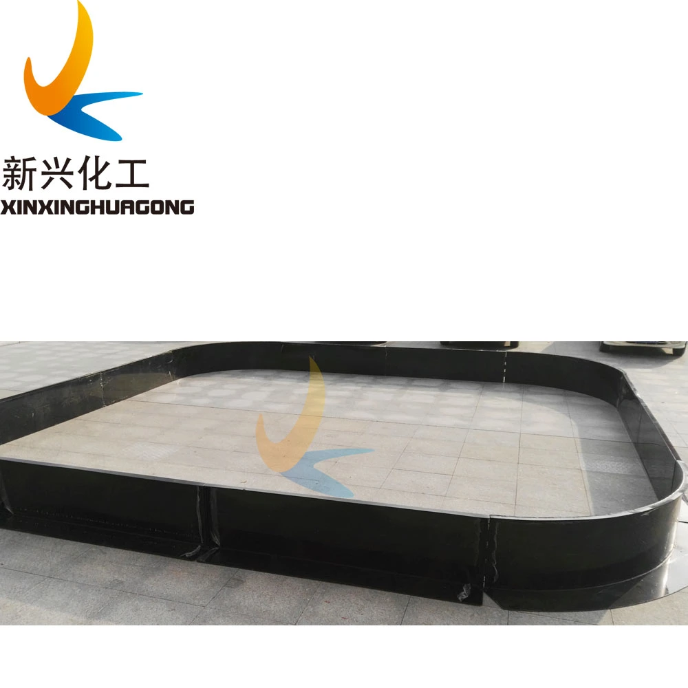 HDPE Panel with Aluminium Frame Dasher Board for Entertainment Arena