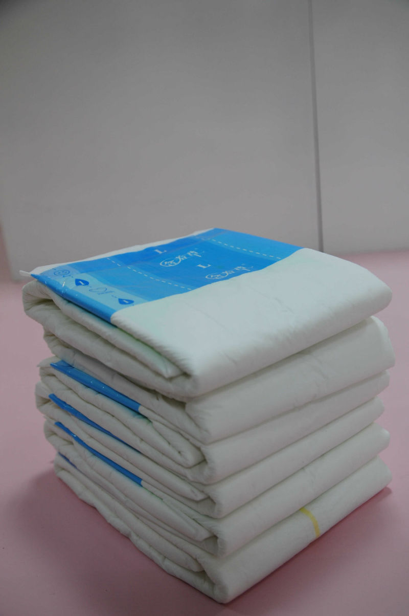 Fashion/Elderly/Soft Adult Diaper with PE Film