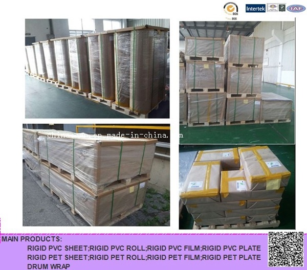 Thermoforming Plastic Packaging Rigid PVC Sheet