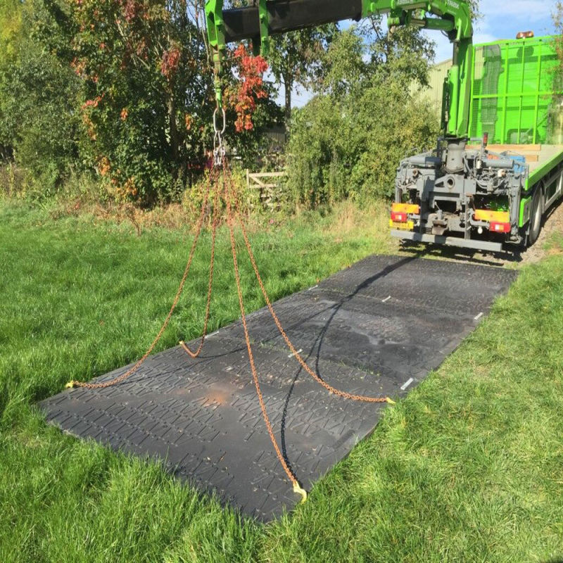 HDPE Heavy Duty Road Mat Temporary Ground Protection Mat