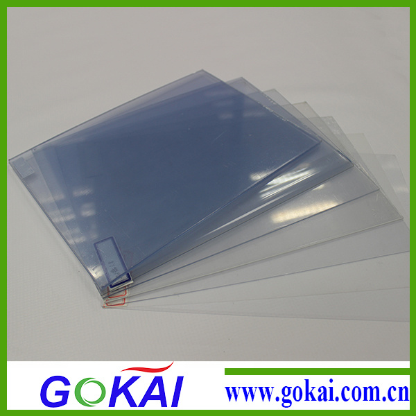 Soft Transparent 0.3mm Colorful PVC Rigid Sheet