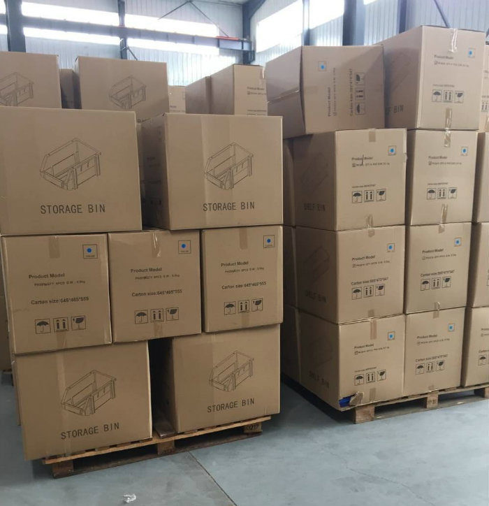 High Density Plastic Stackable Boxes for Material Handling